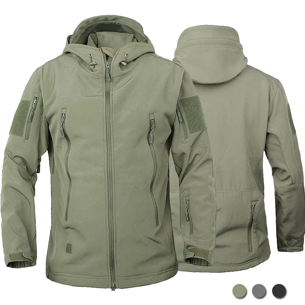 Arlo Military Outdoor Hooded Jacket