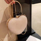 Piper Heart Clutch Handbag