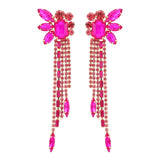 Ximena Long Tassel Earrings