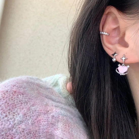 Sydney Y2K Stud Earrings (6pcs)