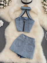 Denim Tina Set