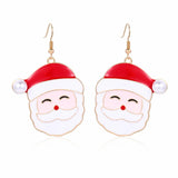 Mary Christmas Drop Earrings