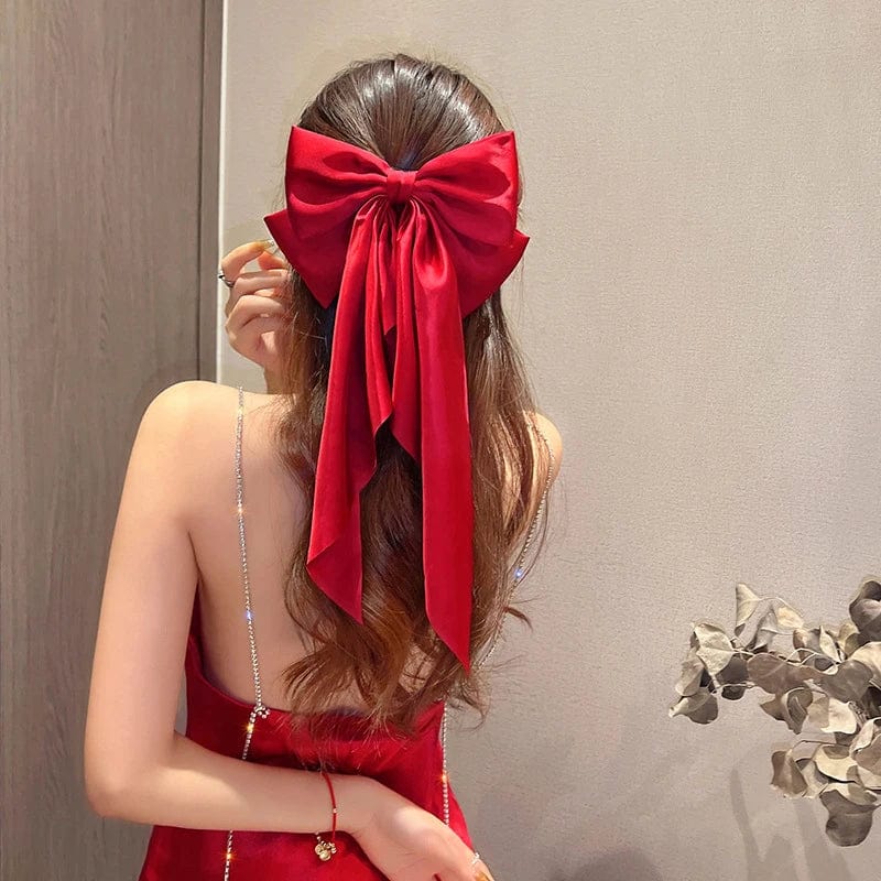 Elegant Mary Large Bow Hair Clip