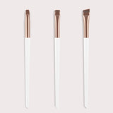 Layne Flat Thin Angle Makeup Brush Set