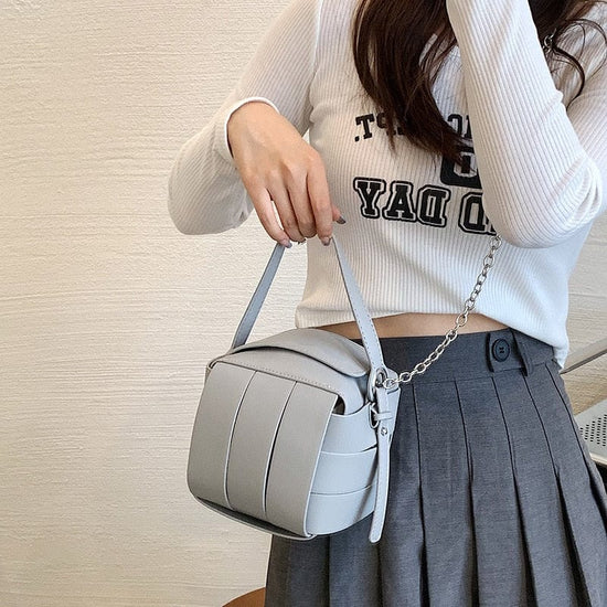 Jackie-O Leather Handbag