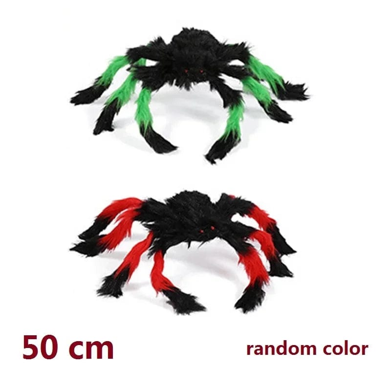 Plush Spider Halloween Horror Decor