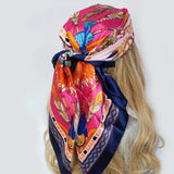 Ivy Silk Bandana Scarf