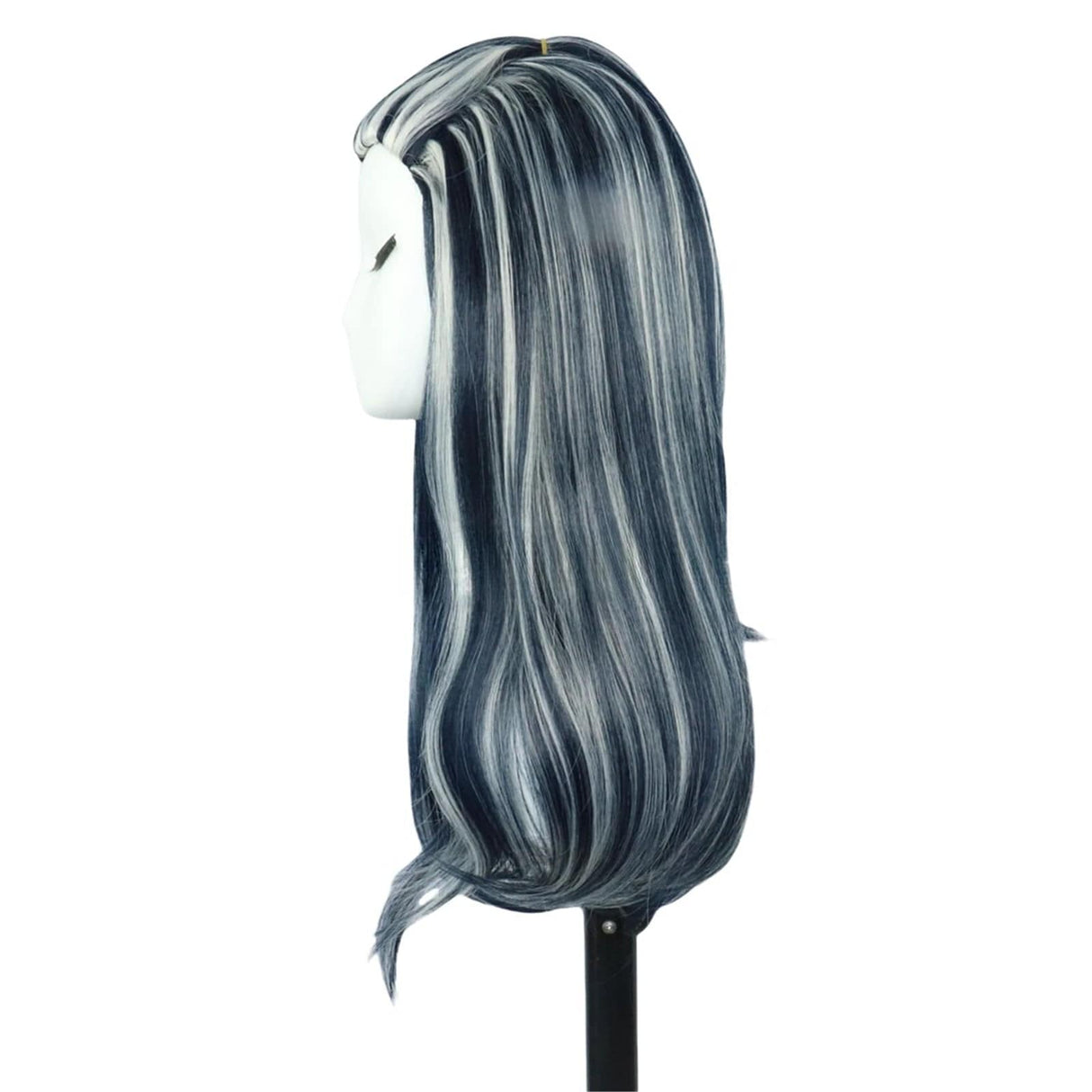 Frankie Stein Black And White Hair Wig