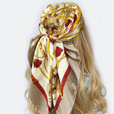 Ivy Silk Bandana Scarf