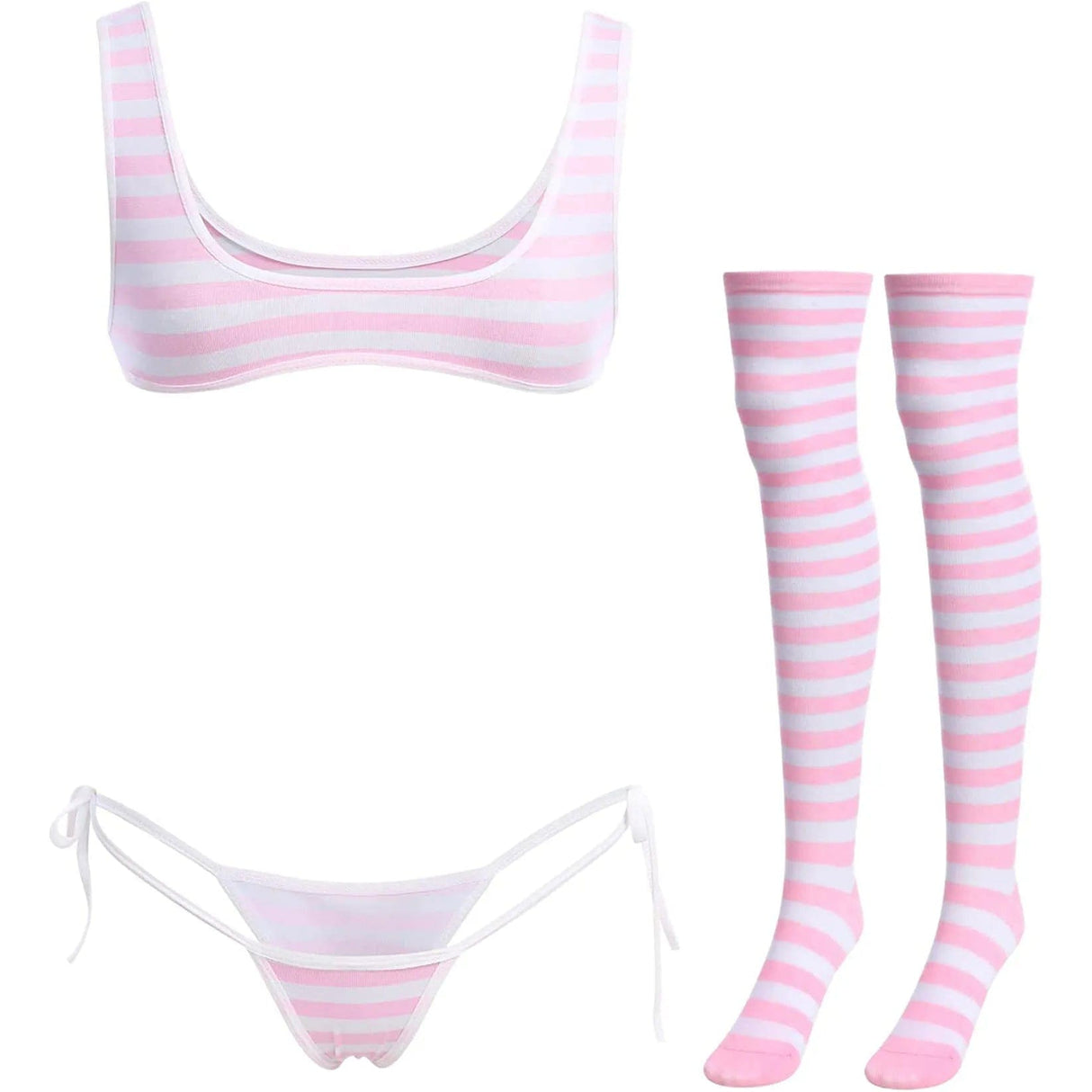 Striped Genesis Lingerie Set