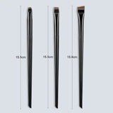 Layne Flat Thin Angle Makeup Brush Set