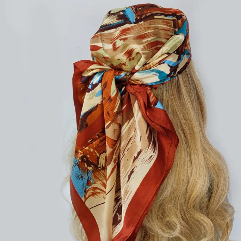 Ivy Silk Bandana Scarf