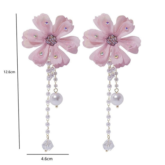 Sweet Flowers Drop Earrings