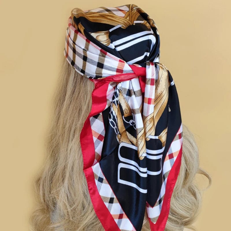 Ivy Silk Bandana Scarf