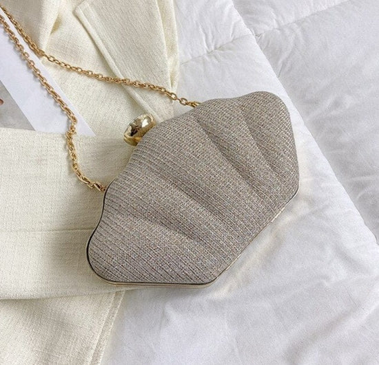 Luxury Shell Clutch