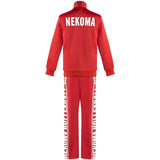 Sporty Anime Nekoma Uniform Costume