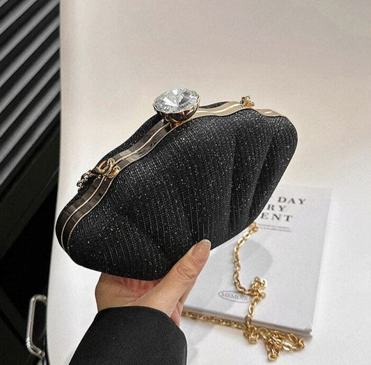 Luxury Shell Clutch