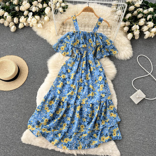 Eva Ruffles Dress