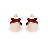 Mary Christmas Drop Earrings