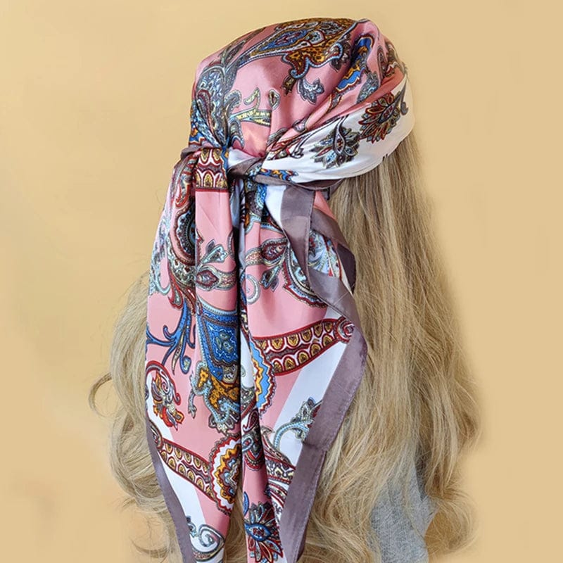 Ivy Silk Bandana Scarf