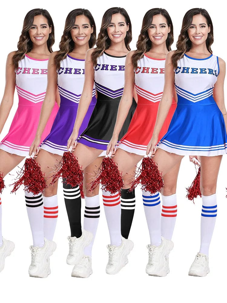 Zara Cheerleader Costume Set - 3 Pcs