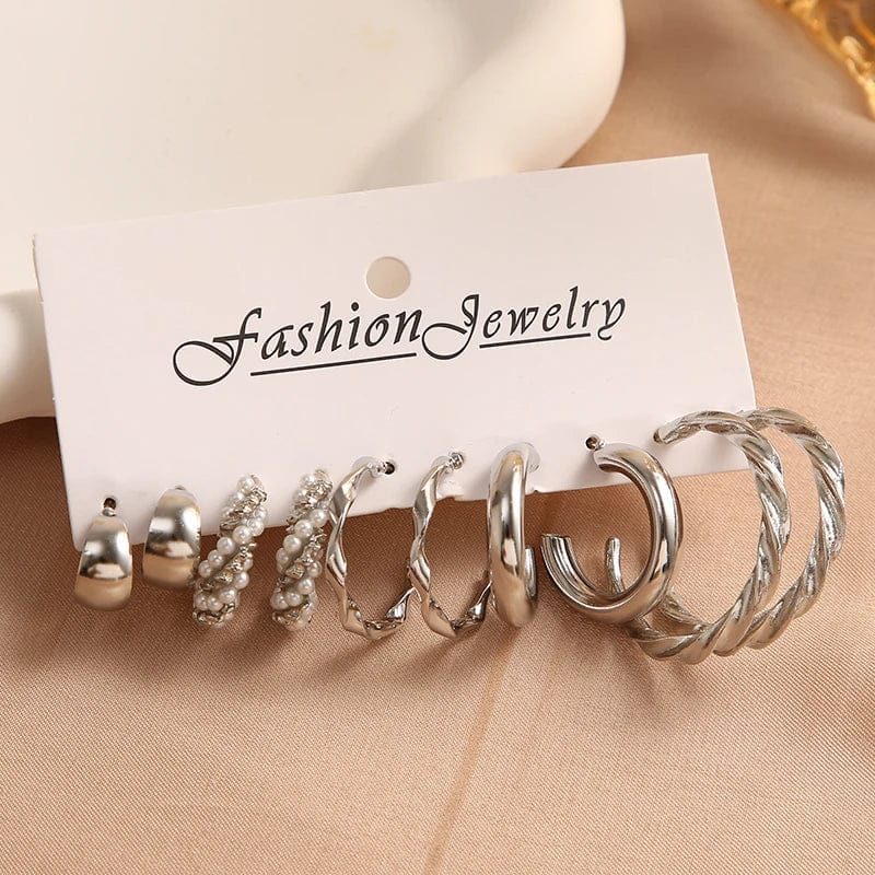 Fashionista Charm Earring Set