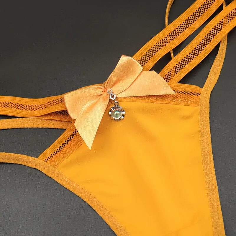Delicate Ice Silk Thong