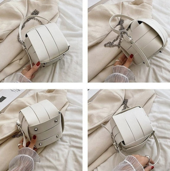 Jackie-O Leather Handbag