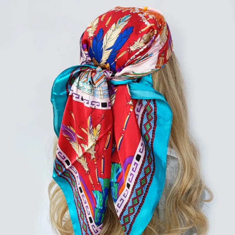 Ivy Silk Bandana Scarf