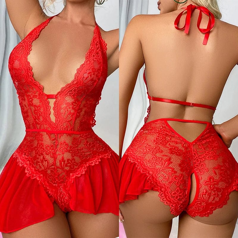 Adeline Lingerie Lace Bodysuit