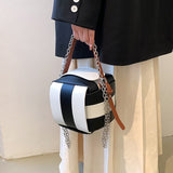 Jackie-O Leather Handbag