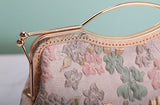 Vintage Flower Lux Handbag