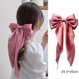 Elegant Mary Large Bow Hair Clip