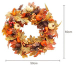 Autumn Wreath Wall Hanging Decor