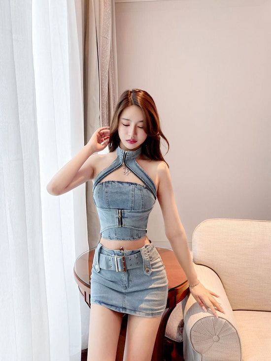 Denim Tina Set