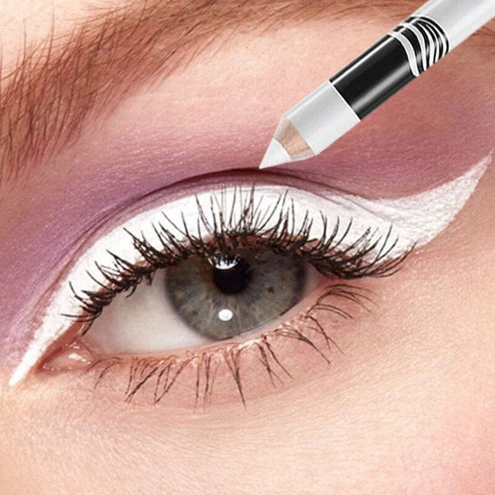 Cleo White Eyeliner Pencil - Waterproof