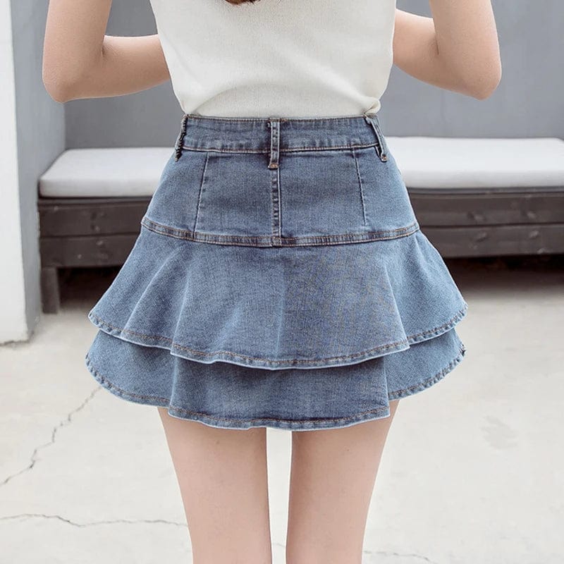 Harper Denim Mini Skirt