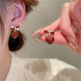 Mary Christmas Drop Earrings