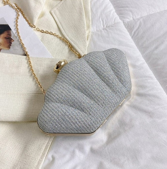 Luxury Shell Clutch