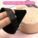 Raina Triangle Makeup Powder Puff Set