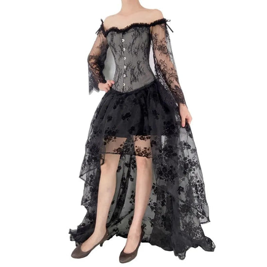 Lila Lace Corset Wedding Dress
