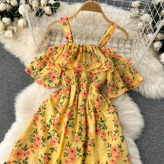 Eva Ruffles Dress