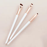 Layne Flat Thin Angle Makeup Brush Set