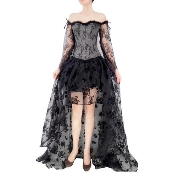 Lila Lace Corset Wedding Dress
