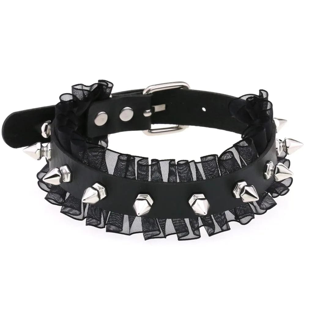 Doni Leather Choker Necklace