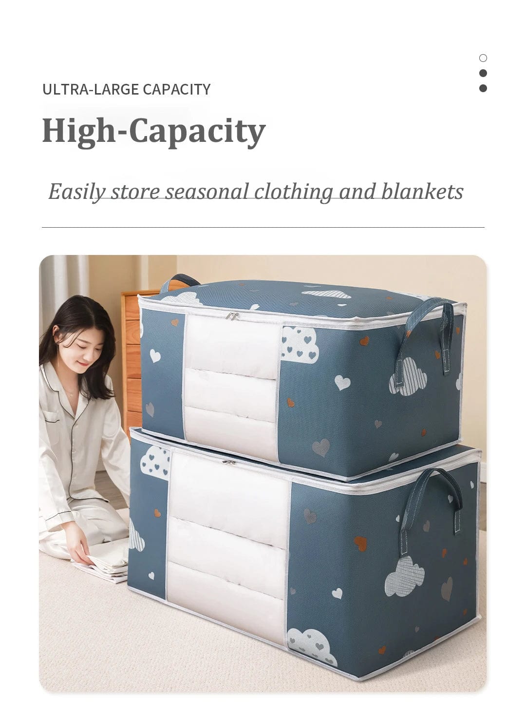 Quilt Big Capacity Storage Bag