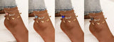 Skye Multi-Layer Anklet