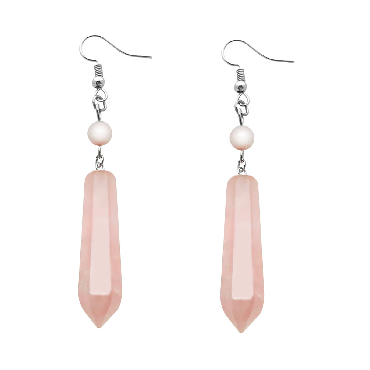 Liv Rose Quartz Dangle Earrings