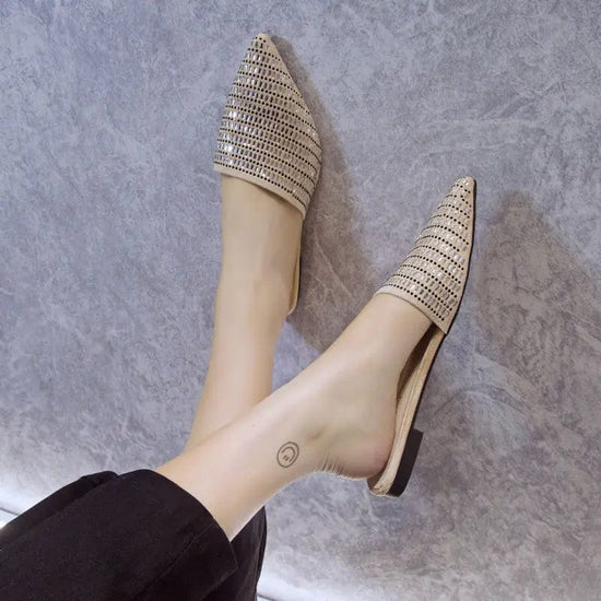 Genevieve Slipper Mules
