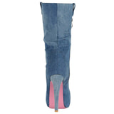Samara Pink Sole Heel Boots